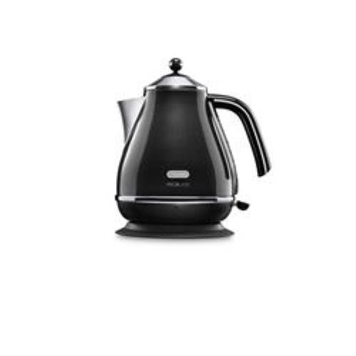 Delonghi Micalite Icona Kettle 1.7 DeLonghi Kbom3001.bk Black Icona
