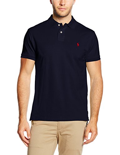 mens ralph lauren navy shirt