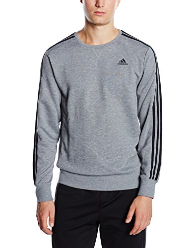 adidas 3 stripe sweatshirt mens