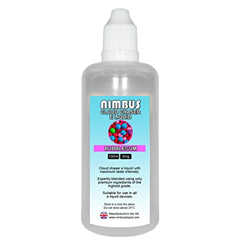 100ml-Bubblegum-E-Liquid-8020-Cloud-Chaser-Vape-Juice-Sub-Ohm-Juice-Shisha-Vape-Liquid-0mg-eJuice-E-Cigarette-Liquid-No-Nicotine-Ecig-Juice-Nimbus-E-Liquid-0 100ml Bubblegum E Liquid 80/20 Cloud Chaser Vape Juice Sub Ohm Juice Shisha Vape Liquid 0mg eJuice E Cigarette Liquid No Nicotine Ecig Juice (Nimbus E Liquid) - Image 1