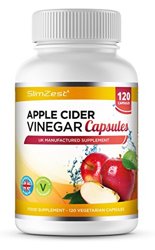 Apple-Cider-Vinegar-120-Capsules-1000mg-Daily-Dosage-Premium-Quality-Supplement-60-Days-Supply-UK-Made-Vegan-Suitable-Apple-Cider-Vinegar-Capsules-0 Apple Cider Vinegar - 120 Capsules - 1000mg Daily Dosage - Premium Quality Supplement - 60 Days Supply - UK Made - Vegan Suitable - Apple Cider Vinegar Capsules - Image 1