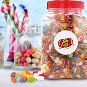 Jelly Belly Jelly Beans Jar - Gelatin, Dairy and Gluten Free Sweets, 10 Assorted Flavours - 50 Pyramid Party Bags - Image 3
