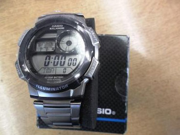 Casio Digital Illuminator Watch Police Auction Wholesale Scout