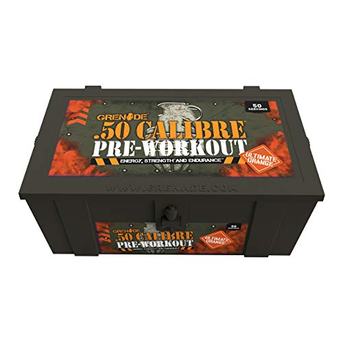 Grenade-50-Calibre-Pre-Workout-Devastation-Ultimate-Orange-50-Servings-580-g Grenade 50 Calibre Pre-Workout Devastation - Ultimate Orange, 50 Servings, 580 g - Image 1